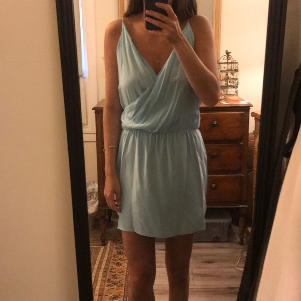 Amanda Uprichard Tank Dress in Light Blue